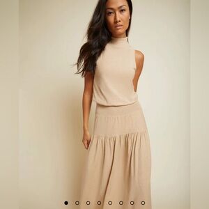 Nation LTD Margot Dress Smocked Waisted